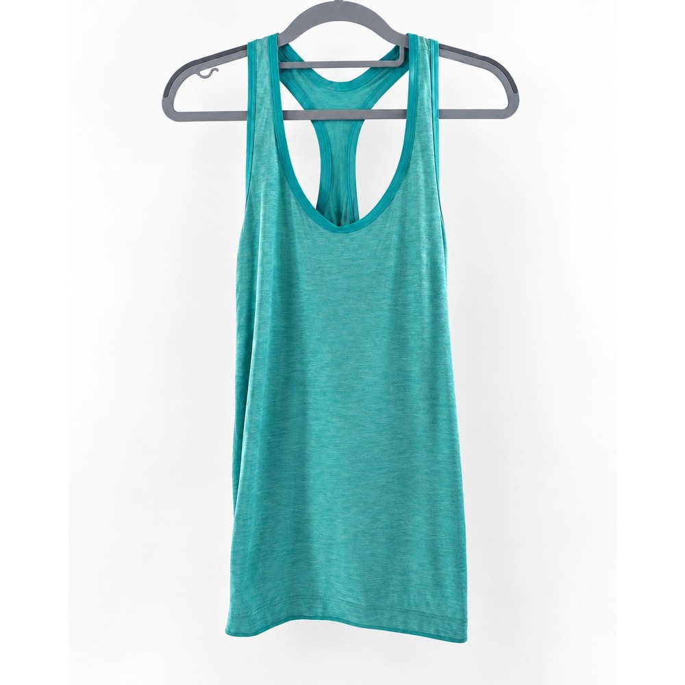 Victoria's Secret VSX Sport Medium Teal Tank 15" Pit-to-Pit Racerback